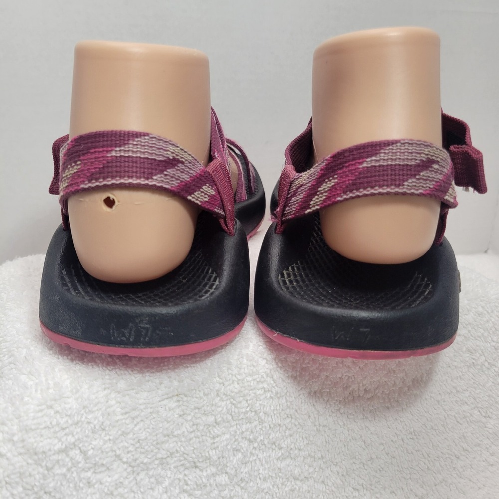 Chacos ZCloud J105018 Womens Size 7 Pink/Purple Hiking Sandal Outdoor Water Shoe - Picture 7 of 11